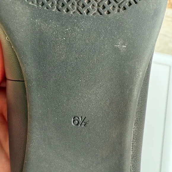 Tory Burch Benton Ballet Flats in Black Nappa Leather - Picture 14 of 16